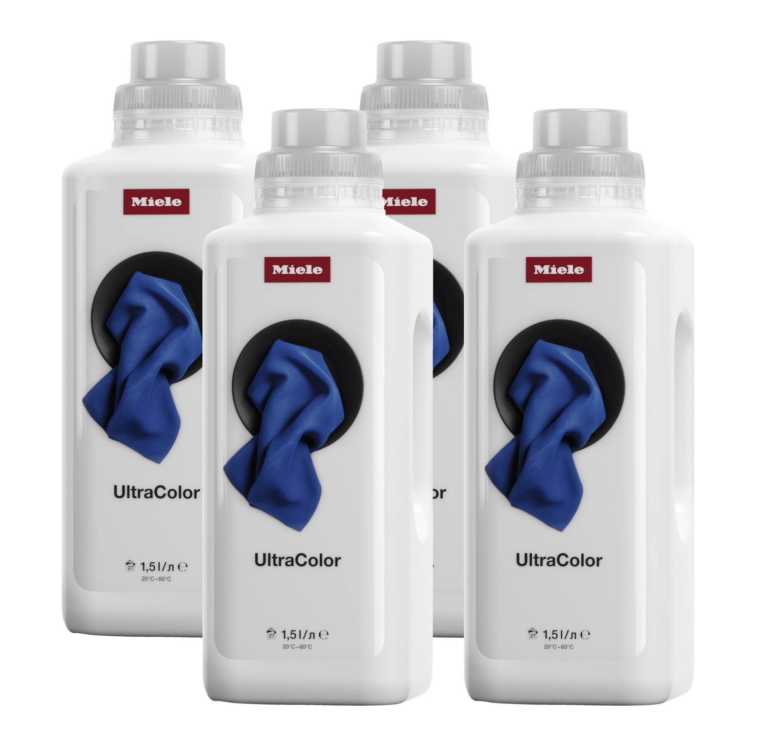 Набор для стирки цветного белья UltraColor Aqua WA UC 1501 L 1,5лх4 шт. Miele купить в Самаре | Всегда в наличии! | Артикул 12647690 | Официальный сайт