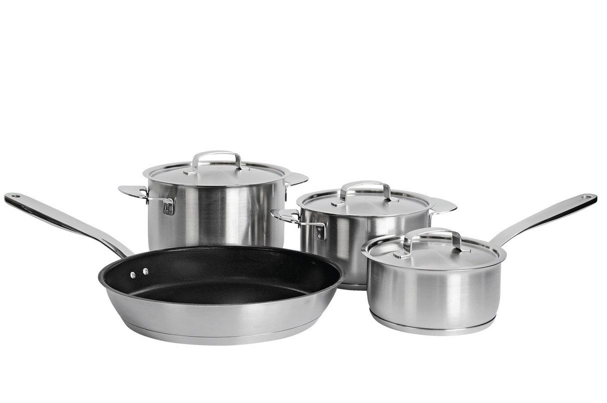 Комплект посуды All Steel с логотипом Miele 4 предмета KMTS 5704-2 Miele в официальном магазине Miele в Самаре, доставка в пределах Самары и России. Артикул 11945190. Лучшие цены, самый большой каталог в России, техника в наличии, быстрая доставка. Комплект посуды All Steel с логотипом Miele 4 предмета KMTS 5704-2 Miele купить в Самаре | Всегда в наличии! | Артикул 11945190 | Официальный сайт