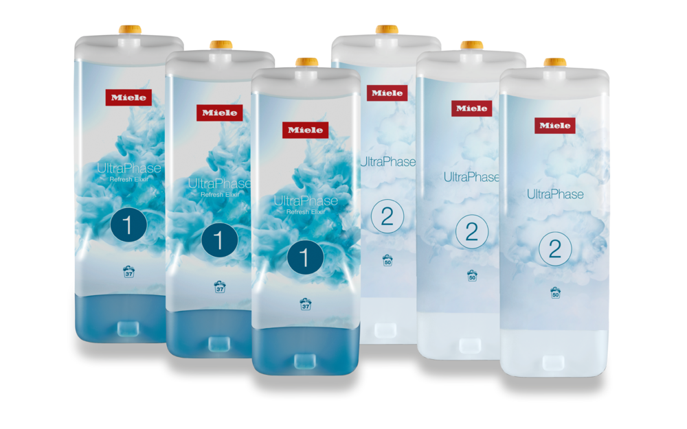 Набор картриджей для стирки UltraPhase Refresh Elixir (6 шт) Miele купить в Самаре | Всегда в наличии! | Артикул 11615140 | Официальный сайт