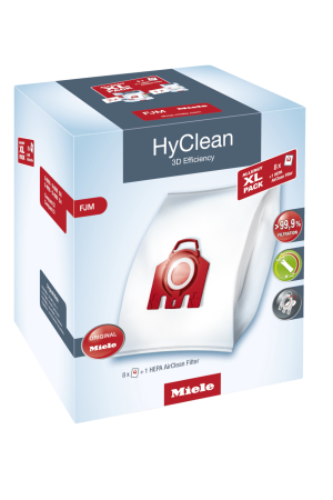 Комплект мешков пылесборников Allergy XL Pack 2 HyClean FJM + фильтр HA 50 Miele купить в Самаре | Всегда в наличии! | Артикул 10632910 | Официальный сайт