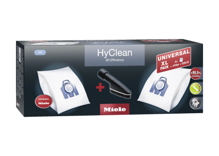 Комплект мешков-пылесборников Universal XL pack HyClean 3D GN Miele купить в Самаре | Всегда в наличии! | Артикул 11476550 | Официальный сайт